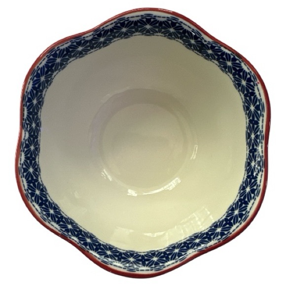 💐The Pioneer Woman Heritage Rose Cobalt Blue Soup Bowls Set of 4 - Picture 6 of 12